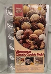 Vintage 1984 Wilton Viennese Classic Cookie Maker 18 Mold Pan Brand New. Fixed Price $14.95.
