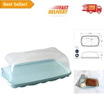 Usa-made Bpa-free Loaf Cake Keeper Elegant, Safe Storage For Baked Goods. Fixed Price $26.03.
