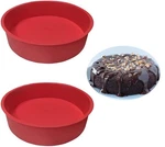 2PCS 8 Inch Silicone Cake Pan For Baking, Round Molds Pa.... Fixed Price $16.93.