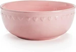 Ceramic Serving Bowl, Iconic Stoneware With Heart Detailing, Microwave &. Fixed Price $23.99.