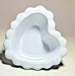 2004 Chantal 3/4 Valentine White Heart Ramekin 7 Oz Baking Dish #93-HBP10. Fixed Price $15.99.