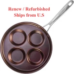 Techef Eggcelente Swedish Pancake Multi Coated W/ New Teflon. Fixed Price $19.99.