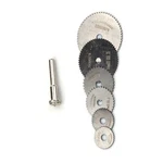 6PCS Mini Hss Circular Saw Disc Blade Rotary Cutter For Metal Tool Set. Fixed Price $10.25.