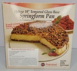 Norpro Professional Essentials 10 Springform Pan Deluxe Tempered Glass Base. Fixed Price $25.99.