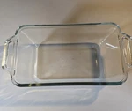 Vtg 1987 Anchor Ovenware 1041 Loaf Dish 1.5 Qt Rectangle 5.25 X. Fixed Price $9.75.
