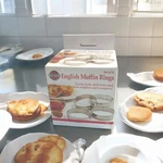 Norpro English Muffin Ring Set 4 Pieces 3 1/2 9CM Diameter Can Used For Eggs. Fixed Price $6.12.