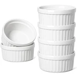 Tauci 4 Oven Safe, Creme Brulee Ramekins, Pudding Oz, White. Fixed Price $25.84.