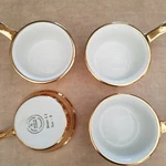 Royal Worcester Lustre Gold Pattern Mini Cocottes Set Of Four Shape 32 Size. Fixed Price $55.16.