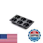 Lekue Lku Platinum Silicone Donut Mold 6 Non-stick Holes For Baking Grease. Fixed Price $32.80.