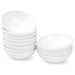 Uibfcwn 12 Soy Sauce Dish 3INCH Ceramic Dipping Bowls Pack, Round. Fixed Price $17.57.