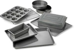 Calphalon 10-PIECE Nonstick Bakeware Set Includes Baking Sheet Cookie Cake. Fixed Price $189.85.