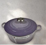 Le Creuset 5.5 Qt Round Dutch Provence Bluebell Cast Iron France #26 New. Fixed Price $419.00.