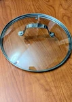 The Rock By Starfrit 9 1/4 Inch Replacement Glass Lid For Pots Pans Only. Fixed Price $19.25.