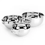 All-clad Kitchen Accessories Stainless Steel Mixing Bowls Set 1.5, 3, Quart.... Fixed Price $178.84.