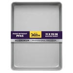 Wilton Performance Pans Aluminum Medium Sheet Cake Pan, 11 X 15-INCH. Fixed Price $29.45.