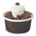 Welcome Home Brands Brown Curled Disposbale Paper Baking Cup, Case Of 500. Fixed Price $120.00.