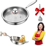 Titanium Pan With Hammer & Lid Shovel, Stainless Steel Pro Cookw.... Fixed Price $72.79.