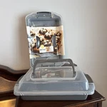 2 - 13 X9 Wilton Non Stick Baking Pan With Lid Handle. Fixed Price $21.99.