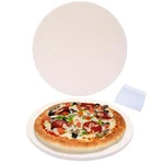 9 Round Small Pizza Stone For Toaster Oven Cordierite Grilling Br. Fixed Price $26.28.