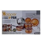 Copper Set 10-PIECE Nonstick Cookware Induction Pots & (79. Fixed Price $116.96.