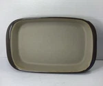 Pampered Chef Stone 9X13 Gray Rectangle Baker 1423 Casserole Pan. Fixed Price $79.99.