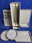 Caraway 8-PIECE Ceramic Non-stick Bakeware Set New And Used. Fixed Price $199.95.