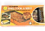 Nordic Ware Bake Cook Serve Lasagna Dish W/steel Rack Aluminum Avocado Green-new. Fixed Price $52.00.