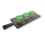 Libbey 3-PC Ramekin Glass Storage Containers Bundled With Serving Cutting Board. Fixed Price $39.95.