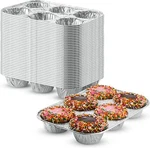 Jetfoil 6-CUP Aluminum Disposable & Reusable Durable Muffin Cupcake Pans. Fixed Price $23.08.