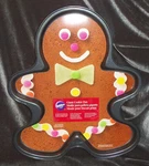 Wilton Huge 14" Gingerbread Man Giant Cookie Boy Non Stick Pan - New. Fixed Price $28.99.