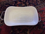 Sienna By Godinger Give Us This Day Our Daily Bread White Ceramic Bowl Stand. Fixed Price $12.99.