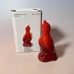 Le Creuset 3 1/4" Pie Bird Baking Funnel Multi Color Cerise Red Never Used. Fixed Price $17.62.