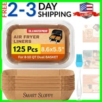 8.6X5.5 Inches Rectangular For Ninja Dual Air Fryer Liners Disposable Parchme.... Fixed Price $27.06.