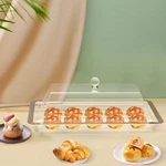 Acrylic Cake Stand Serving Tray With Lid Wedding Cover Modern. Fixed Price $33.72.
