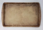 Pampered Chef Large Bar Pan 11" X 17" Family Heritage Stoneware Baking Seasoned. Fixed Price $35.00.