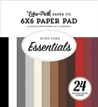New! Echo Park Paper Neutral Essentials 6X6 Scrapbook Cardstock Pad. Fixed Price $7.19.
