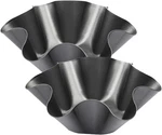 2 Pack 8.5" Nonstick Large Taco Shell Bowl Carbon Steel Tortilla Maker. Fixed Price $17.99.