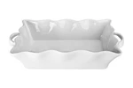 Bia Cordon Bleu 3 Qt. Ruffled Edge Rectangular Baker. Fixed Price $40.48.