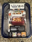 Fancy Panz 2 In 1 Blue Plastic Half Foil Size Carrier W/ Spoon & New. Fixed Price $30.00.