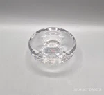 Vintage Dansk Full Lead Crystal Clear Glass Candle Stick Holder Round Home Decor. Fixed Price $19.99.