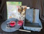 Nuwave Silicone Baking Kit #22110 Never Used Pan Liners Ring Book Cd No Box. Fixed Price $22.95.