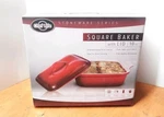 Chef Life Stoneware Series Square Baker With Lid 10 In. Fixed Price $29.99.