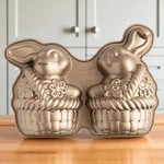 Nordic Ware Easter Bunny In Basket 3D Cake Pan Mold. Fixed Price $46.53.