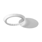 Fat Daddio's Removable Bottom Fluted Tart Pan, 8 X 1 Inch. Fixed Price $19.69.