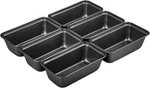 6 Pack Mini Loaf Pans, Non-stick Baking Bread Pan, Carbon Steel Bakeware. Fixed Price $32.95.