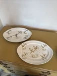 Prizerware Cast Iron Enamel Pheasant Game Bird Prizer-ware Platter 2 Pc GB5. Fixed Price $83.99.