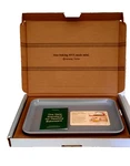Caraway Home Nonstick Ceramic Compact Size Cookie Baking Sheet Gray 13" X 9". Fixed Price $37.99.
