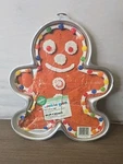 New Wilton Giant Gingerbread Boy Cookie Pan 2105-6209. Fixed Price $9.00.