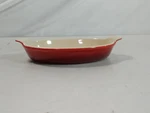 Le Creuset Heritage 16.5CM 180ML Petite Au Gratin Cerise Stoneware Cherry Red. Fixed Price $16.90.