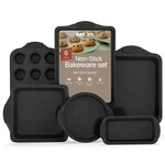 Bakkenmaster 6-PIECE Nonstick Gray Marble Coated Set,. Fixed Price $54.88.
